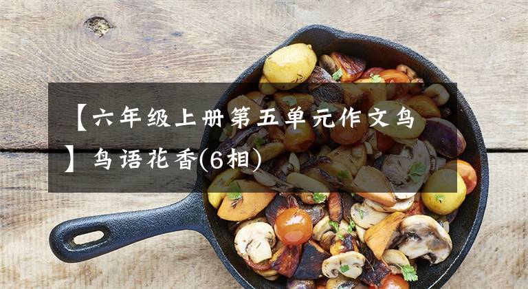 【六年级上册第五单元作文鸟】鸟语花香(6相)文章配图