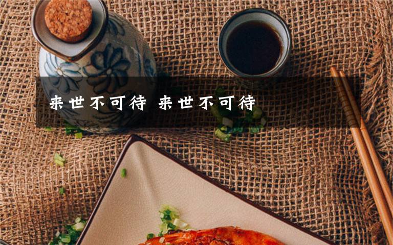 来世不可待 来世不可待