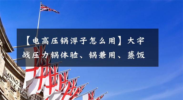 【电高压锅浮子怎么用】大宇战压力锅体验、锅兼用、蒸饭都不可或缺文章配图