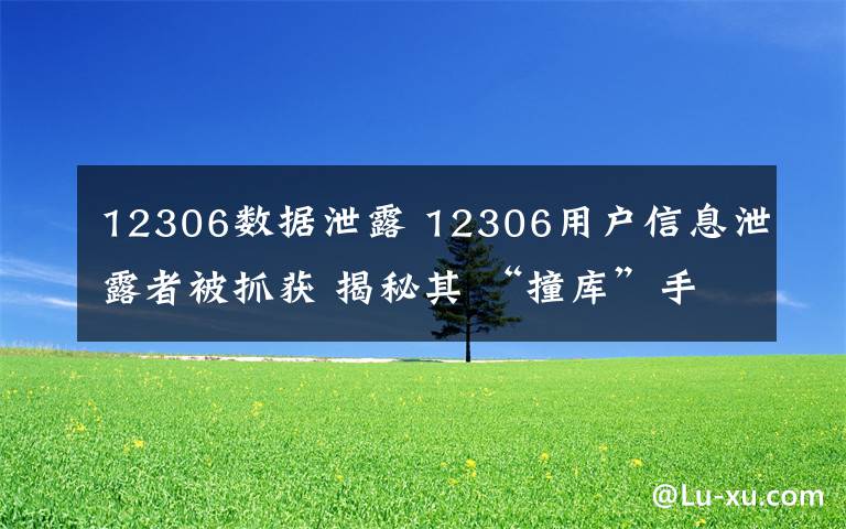 12306数据泄露 12306用户信息泄露者被抓获 揭秘其 “撞库”手法