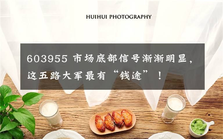 603955 市场底部信号渐渐明显，这五路大军最有“钱途”！文章配图