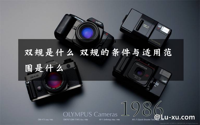 双规是什么 双规的条件与适用范围是什么文章配图