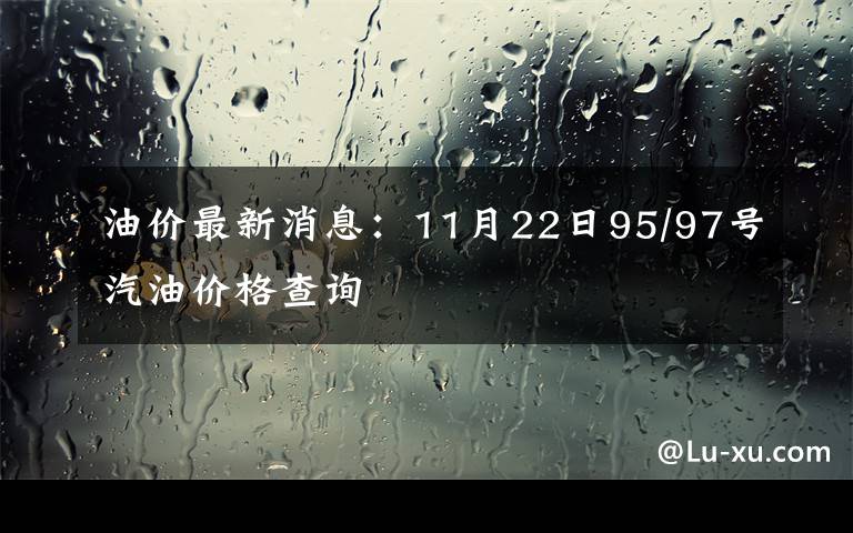 油价最新消息：11月22日95/97号汽油价格查询