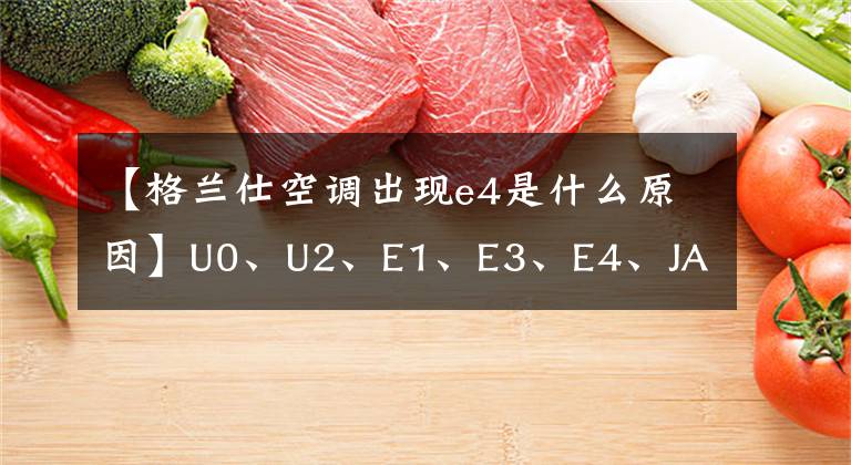 【格兰仕空调出现e4是什么原因】U0、U2、E1、E3、E4、JA和膨胀阀脏阻塞失败