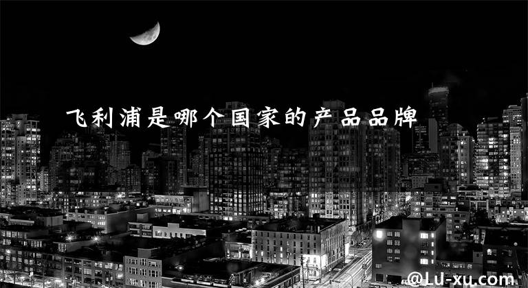 飞利浦是哪个国家的产品品牌文章配图