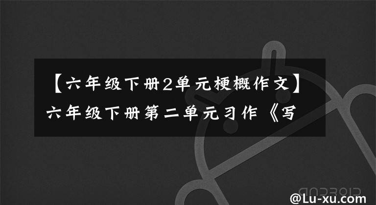 【六年级下册2单元梗概作文】六年级下册第二单元习作《写作品梗概》优秀范文《毛毛》故事梗概