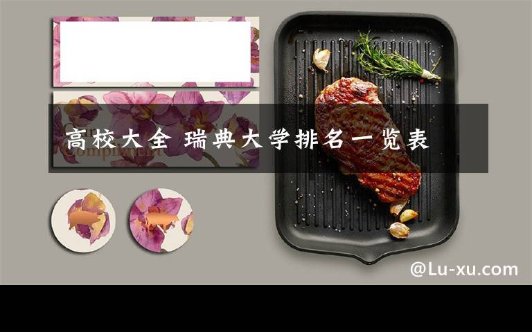 高校大全 瑞典大学排名一览表文章配图