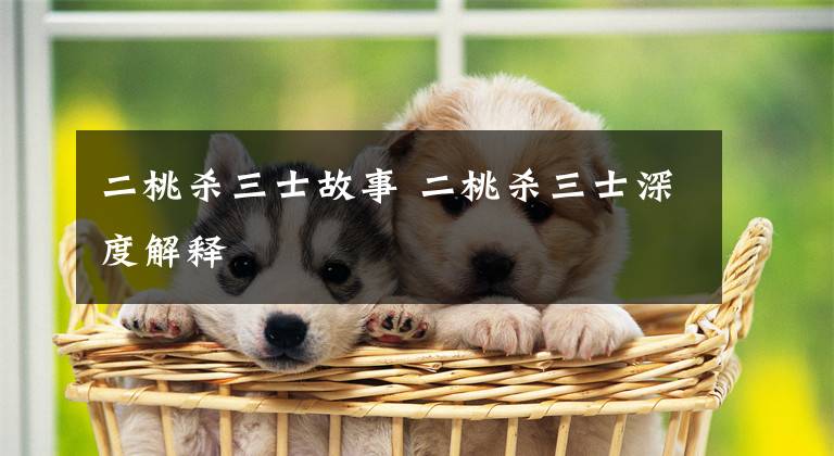 二桃杀三士故事 二桃杀三士深度解释文章配图