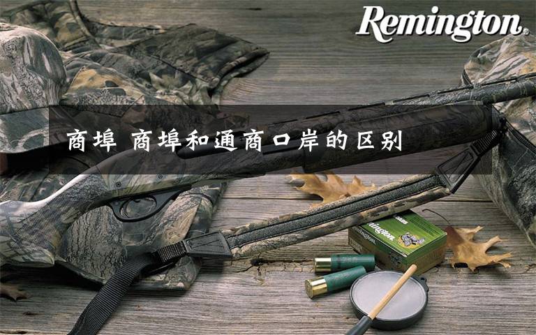 商埠 商埠和通商口岸的区别文章配图