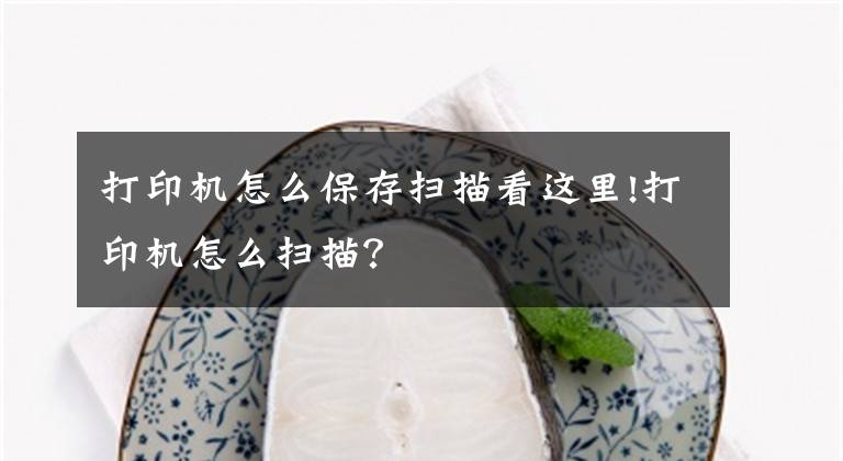 打印机怎么保存扫描看这里!打印机怎么扫描？文章配图
