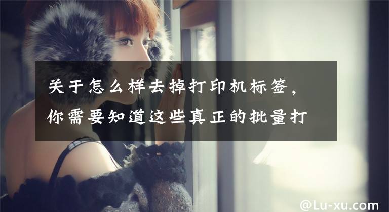 关于怎么样去掉打印机标签，你需要知道这些真正的批量打印 佳博GP-CH431工业标签机评测文章配图