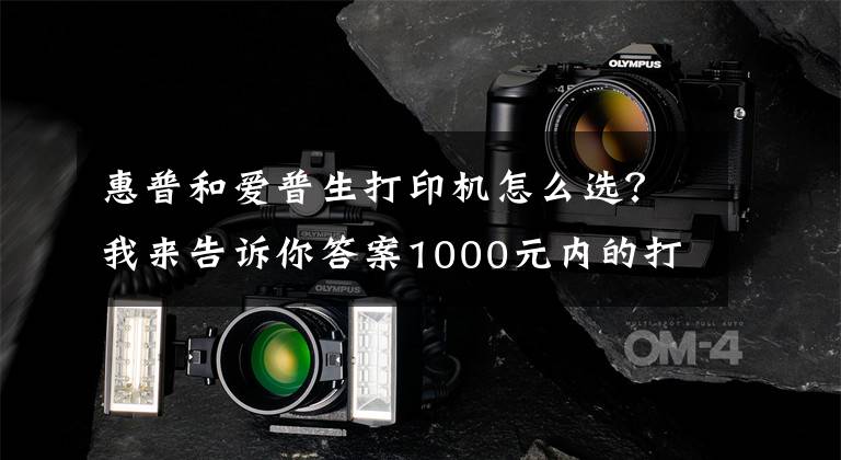 惠普和爱普生打印机怎么选？我来告诉你答案1000元内的打印机能买吗？这三款给你答案文章配图