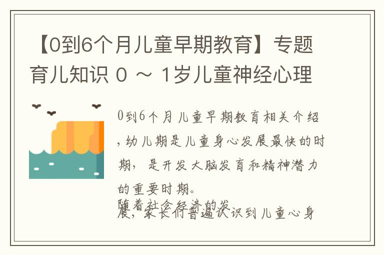 【0到6个月儿童早期教育】专题育儿知识 0 ～ 1岁儿童神经心理发育