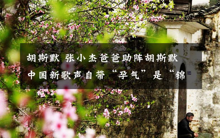胡斯默 张小杰爸爸助阵胡斯默 中国新歌声自带“孕气”是“锦鲤本鲤”文章配图