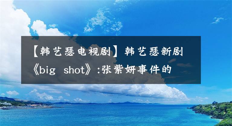 【韩艺瑟电视剧】韩艺瑟新剧《big  shot》:张紫妍事件的另类揭露