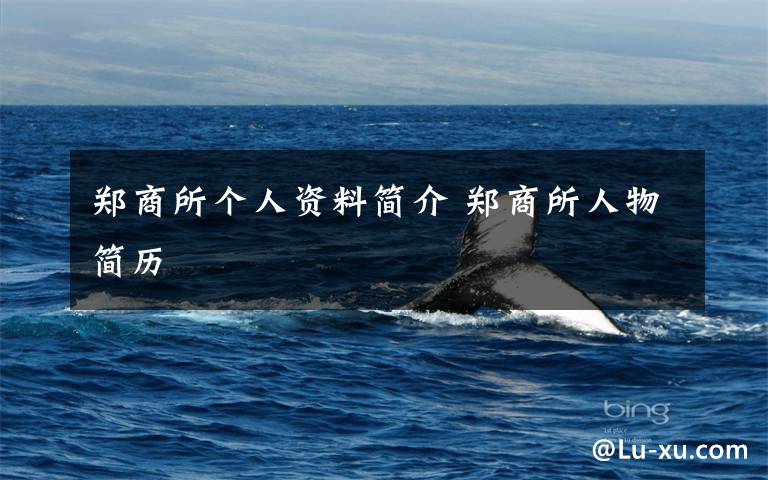 郑商所个人资料简介 郑商所人物简历文章配图