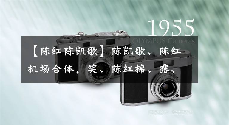 【陈红陈凯歌】陈凯歌、陈红机场合体，笑、陈红棉、露、羞涩，20年夫妻爱情第一次一样。