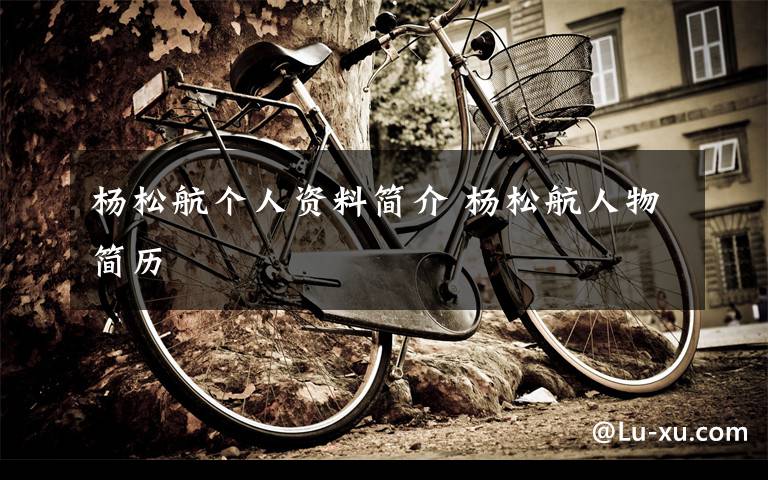 杨松航个人资料简介 杨松航人物简历文章配图