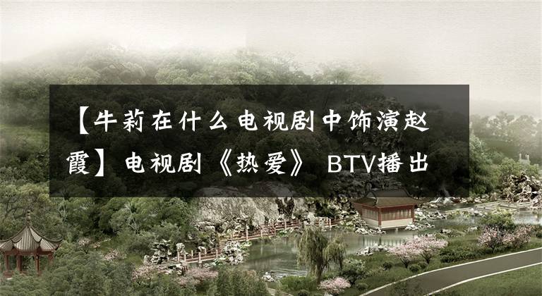 【牛莉在什么电视剧中饰演赵霞】电视剧《热爱》 BTV播出