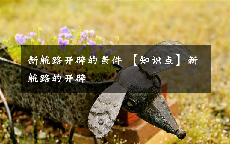 新航路开辟的条件 【知识点】新航路的开辟文章配图
