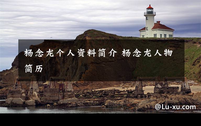 杨念龙个人资料简介 杨念龙人物简历文章配图