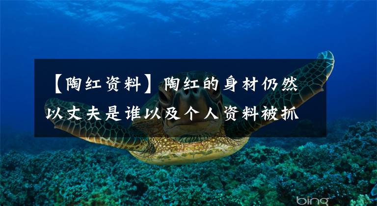 【陶红资料】陶红的身材仍然以丈夫是谁以及个人资料被抓为荣。文章配图