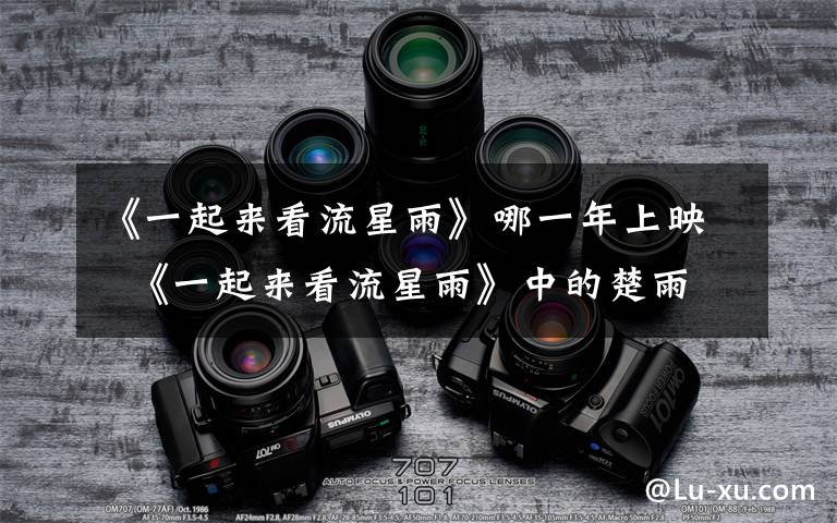 《一起来看流星雨》哪一年上映  《一起来看流星雨》中的楚雨荨是什么梗文章配图