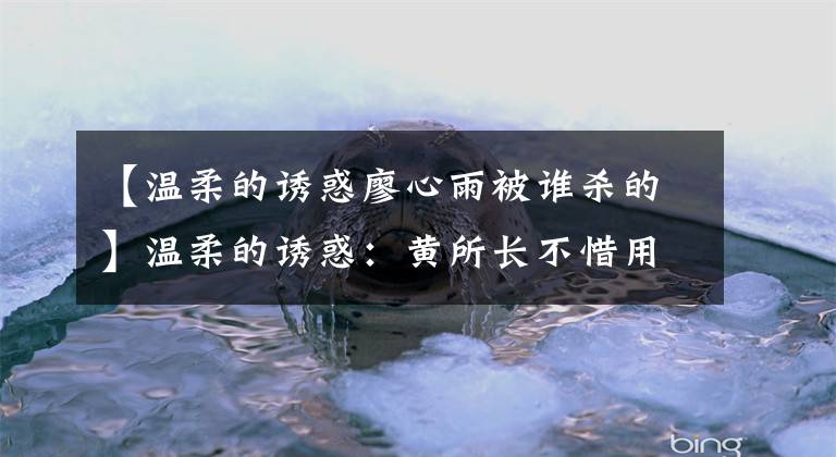 【温柔的诱惑廖心雨被谁杀的】温柔的诱惑：黄所长不惜用女儿的编制，安插廖心雨，煞费苦心！文章配图