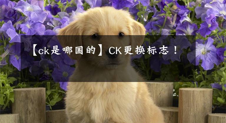 【ck是哪国的】CK更换标志！