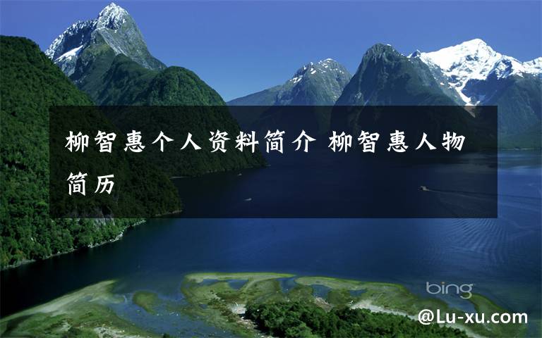 柳智惠个人资料简介 柳智惠人物简历文章配图