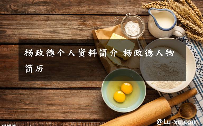 杨政德个人资料简介 杨政德人物简历文章配图