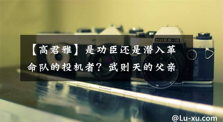 【高君雅】是功臣还是潜入革命队的投机者？武则天的父亲为什么被李渊嘲笑？