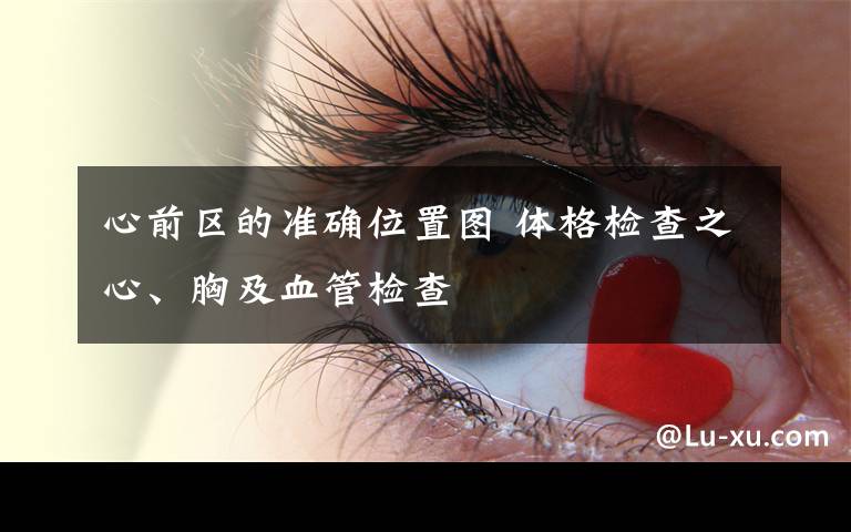 心前区的准确位置图 体格检查之心、胸及血管检查文章配图