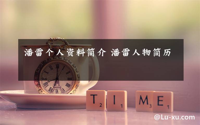潘雷个人资料简介 潘雷人物简历文章配图
