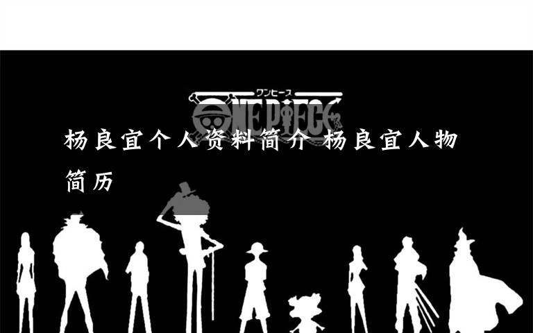 杨良宜个人资料简介 杨良宜人物简历文章配图