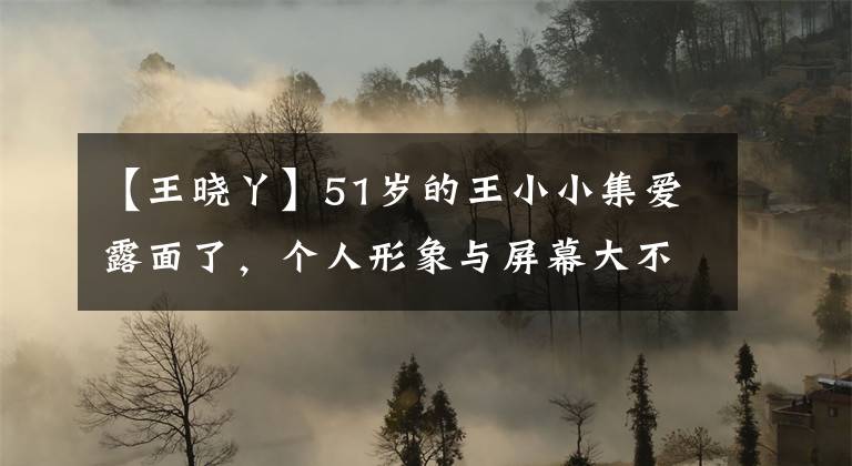 【王晓丫】51岁的王小小集爱露面了，个人形象与屏幕大不相同，怀疑不再是央视主持人。