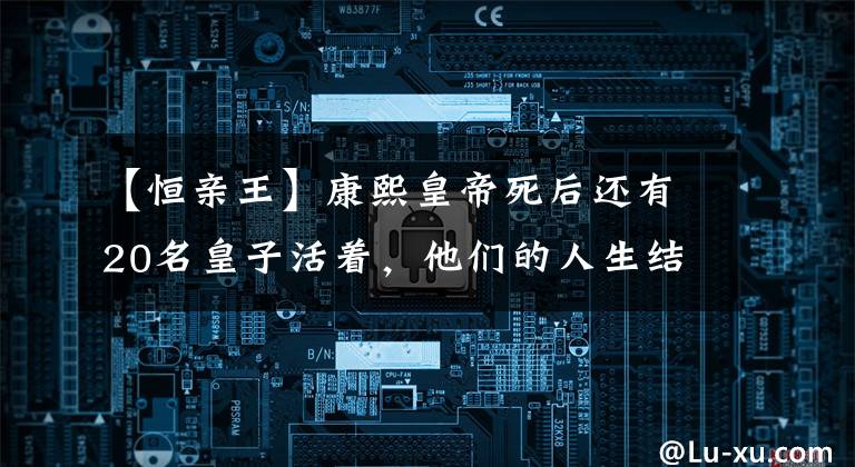 【恒亲王】康熙皇帝死后还有20名皇子活着，他们的人生结局会怎么样？