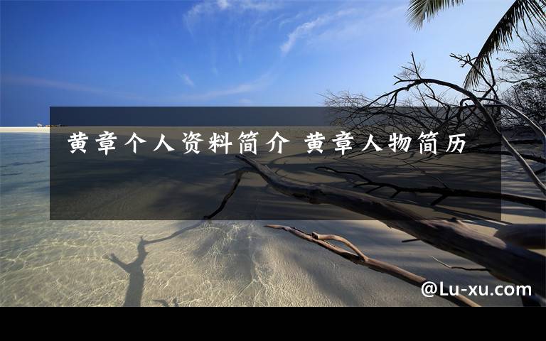 黄章个人资料简介 黄章人物简历文章配图