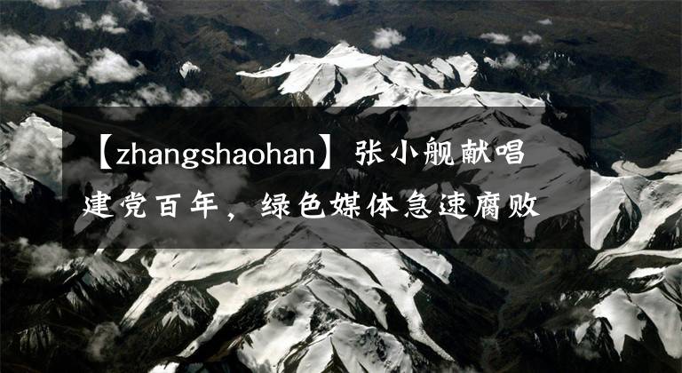 【zhangshaohan】张小舰献唱建党百年，绿色媒体急速腐败