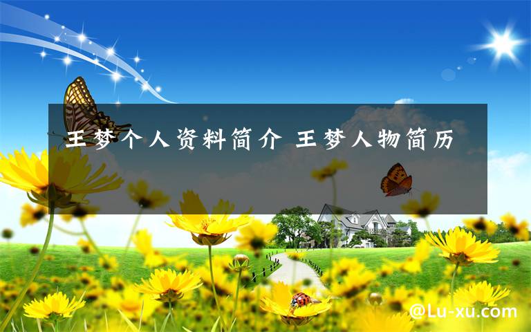王梦个人资料简介 王梦人物简历文章配图