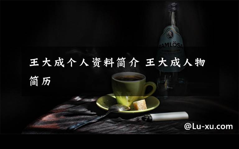 王大成个人资料简介 王大成人物简历