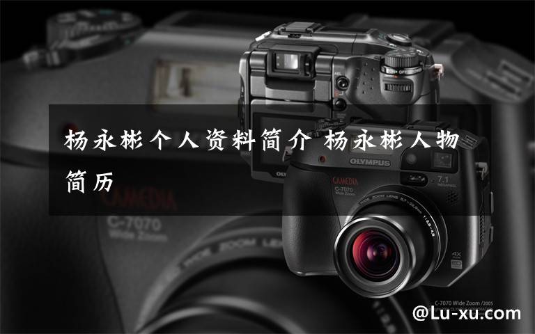 杨永彬个人资料简介 杨永彬人物简历文章配图