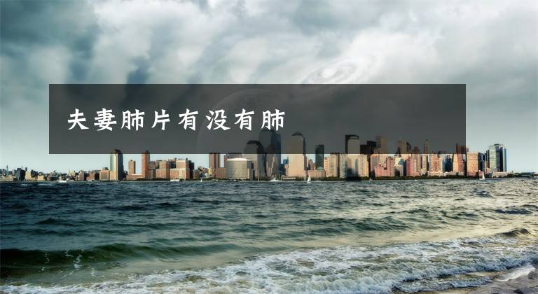 夫妻肺片有没有肺文章配图