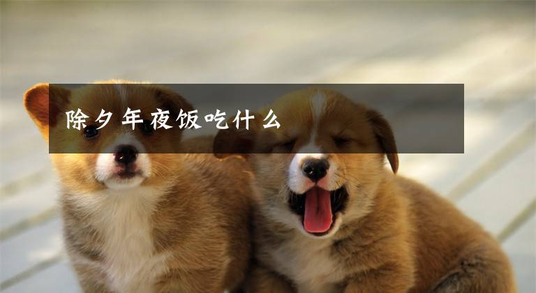 除夕年夜饭吃什么文章配图