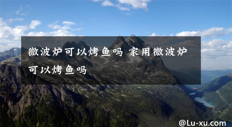 微波炉可以烤鱼吗 家用微波炉可以烤鱼吗文章配图