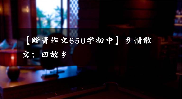 【踏青作文650字初中】乡情散文：回故乡