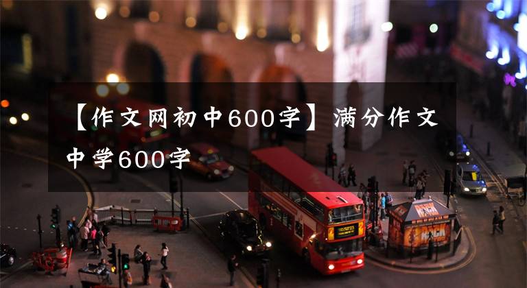 【作文网初中600字】满分作文中学600字