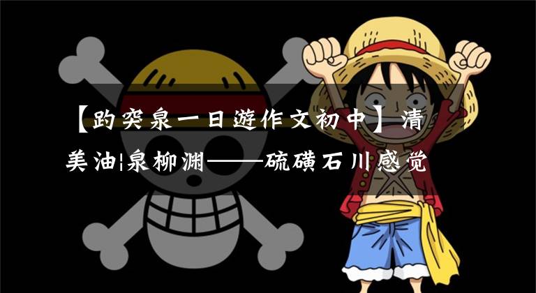 【趵突泉一日游作文初中】清美油|泉柳渊——硫磺石川感觉
