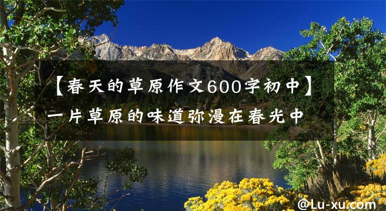 【春天的草原作文600字初中】一片草原的味道弥漫在春光中。