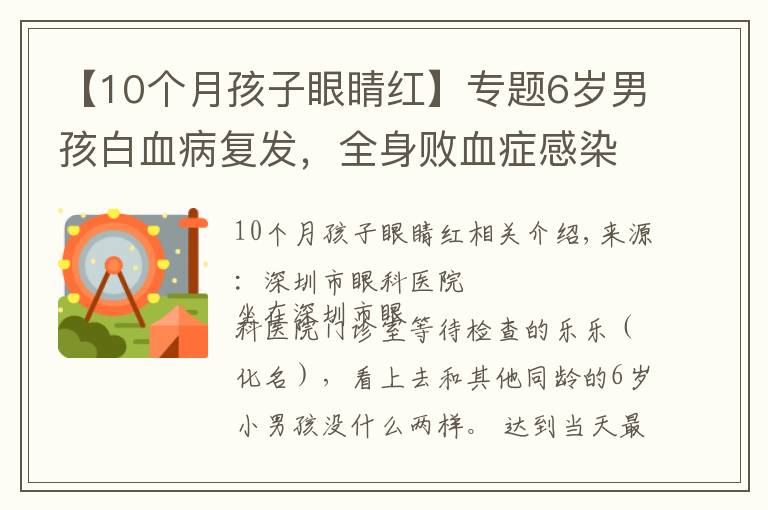 【10个月孩子眼睛红】专题6岁男孩白血病复发，全身败血症感染又累及眼睛，眼球险些摘除